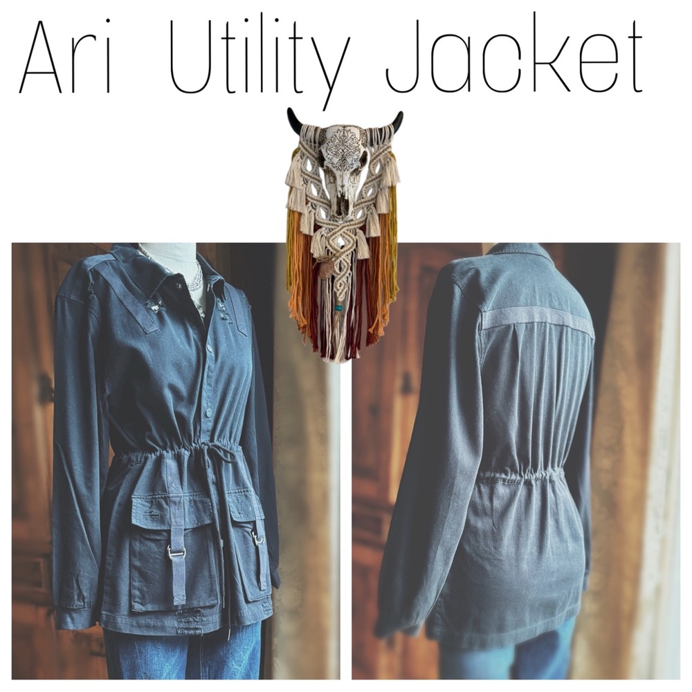 Jacket Utility Distressed - Picture 2 of 10